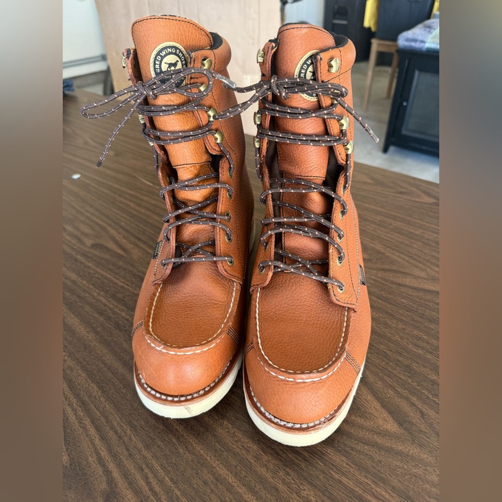 Irish Setter Tan Leather Ultradry Waterproof Men's Boots - Picture 6 of 9